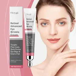 Retinol Eye Cream Tighten Lifting Firming Removal Dark Circles Eyes Bags Moisturizing NourishingRepair Serum for Women Eye Care