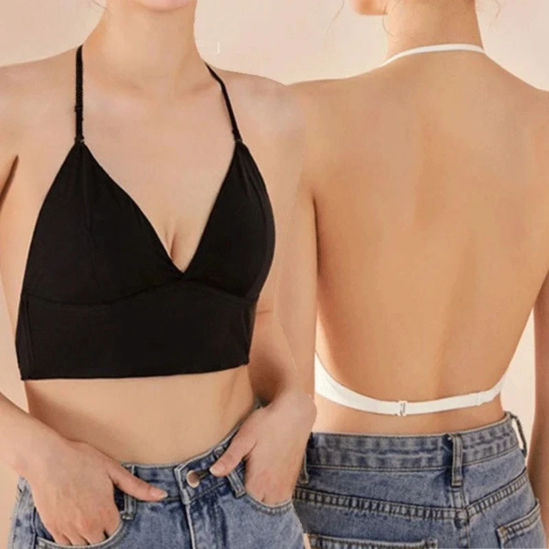 

U-Back Sports Bra for Women Shockproof Breathable Seamless Top Push Up Workout Vest Camisole