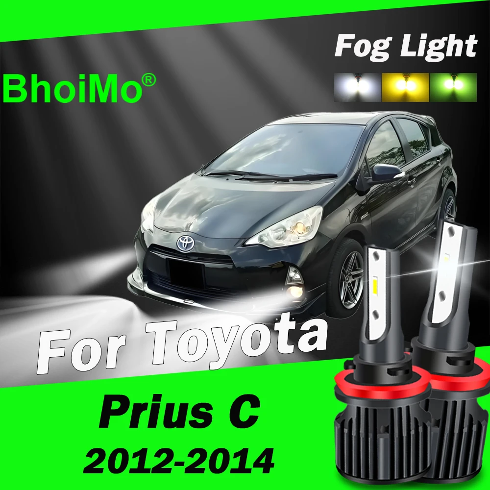 

For Toyota Prius C Front Fog Light Lamp Led Bulb 2012 2013 2014