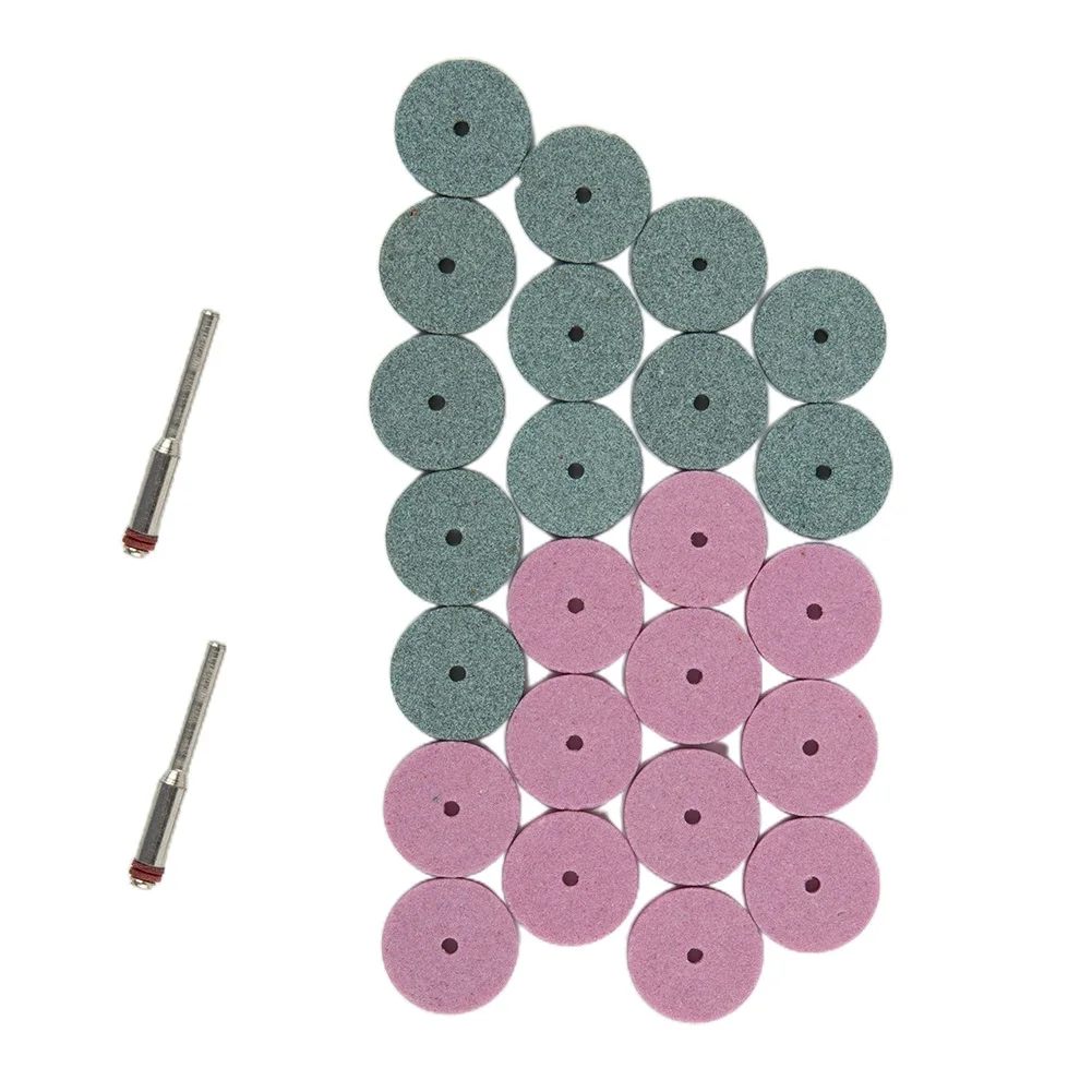 24 шт. 20 мм шлифовальный круг, полировальный диск, шлифовальный диск, шлифовальная шлифовальная головка для шлифовальной машины, дрель, полировальный круг, абразивные инструменты