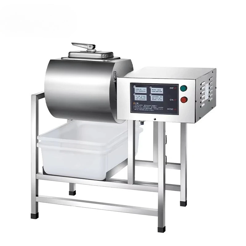 

Factory Price Commercial KFC Kitchen Stainless Steel Vacuum Meat Marinating Machine Auto Stop Brushless Motor Chicken Food