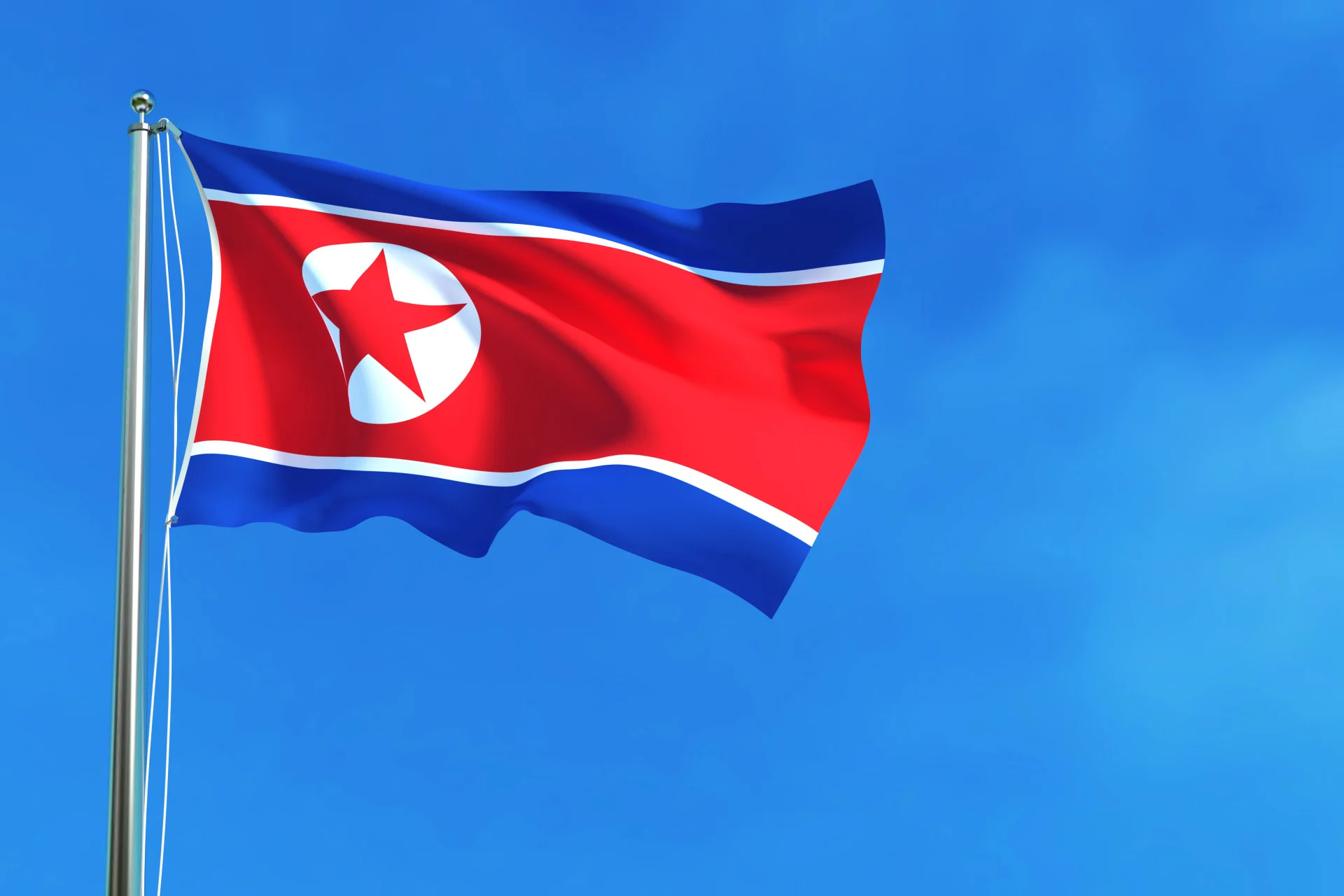 60x90cm 90X150cm Democratic People's Republic of Korea Flag Polyester Flags Big Banners North Korea Flag