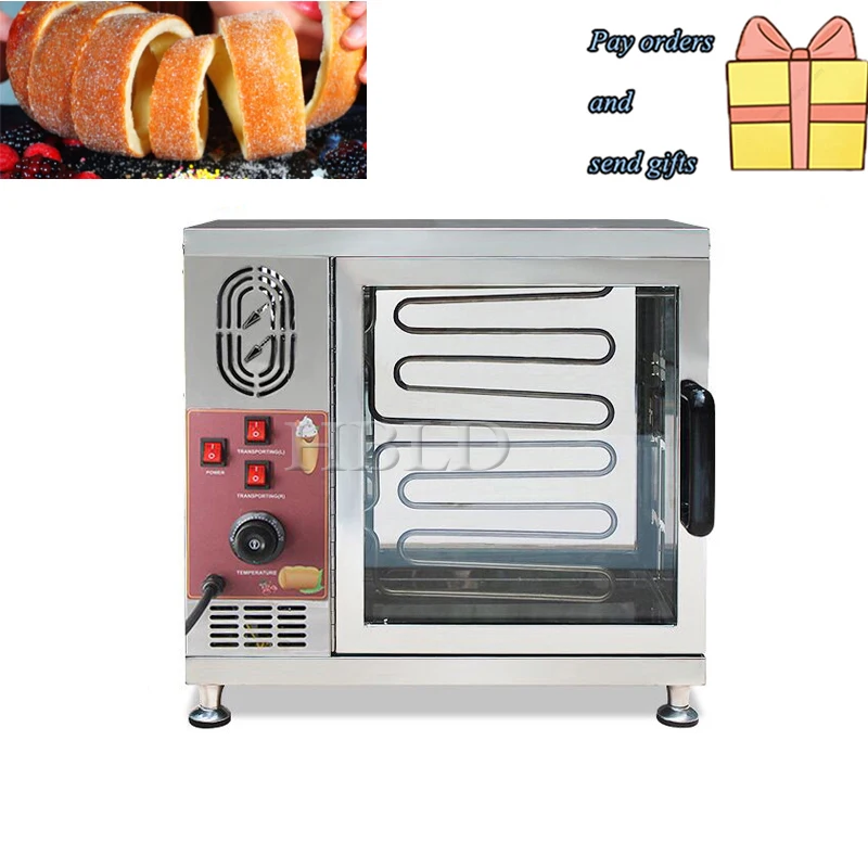 

Hot Selling Waffle Biscuit Machine, Stainless Steel Electric Chimney Cake Machine