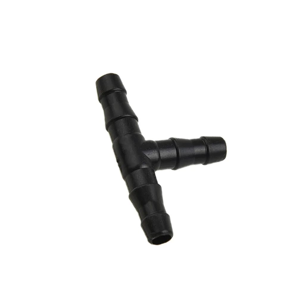 Plastic Tee Connector Pack 50pcs for Drip Irrigation Systems Compatible with Standard 4mm and 7mm Tubing Sizes
