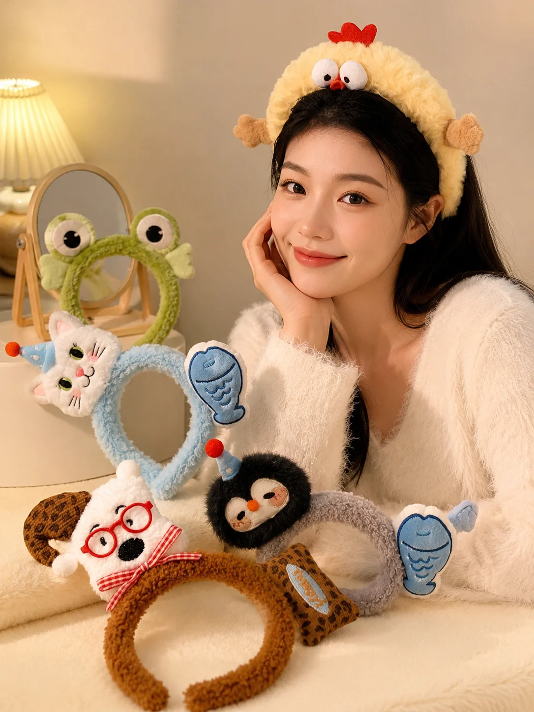 ที่คาดผมลายการ์ตูนสัตว์น่ารักส - Women Accessories Online บทวิจารณ์และราคา