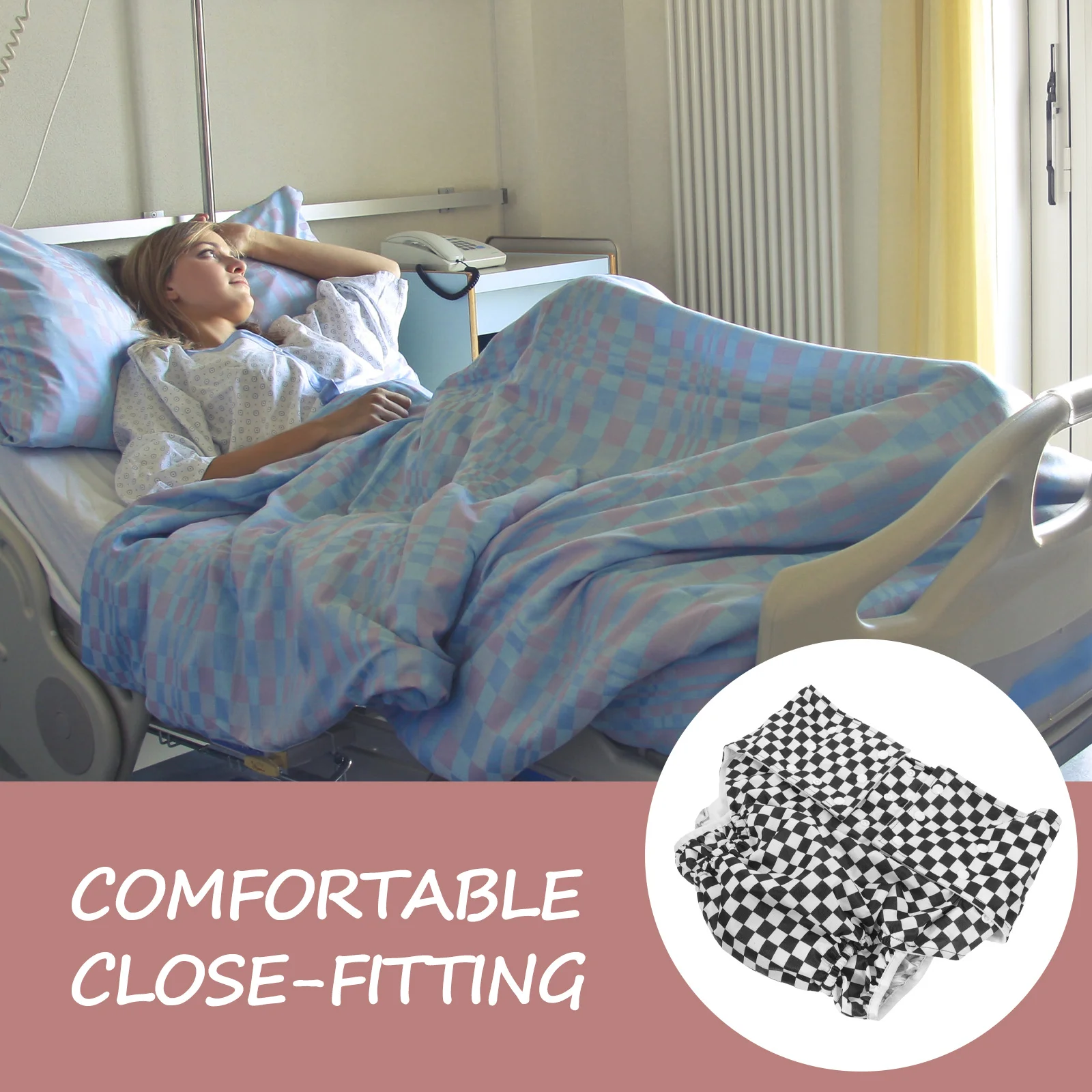 حفاضات قماشية للكبار قابلة لإعادة الاستخدام وقابلة للتعديل ومضادة للتسرب، ملابس داخلية مريحة لحماية سلس البول وقابلة للغسل