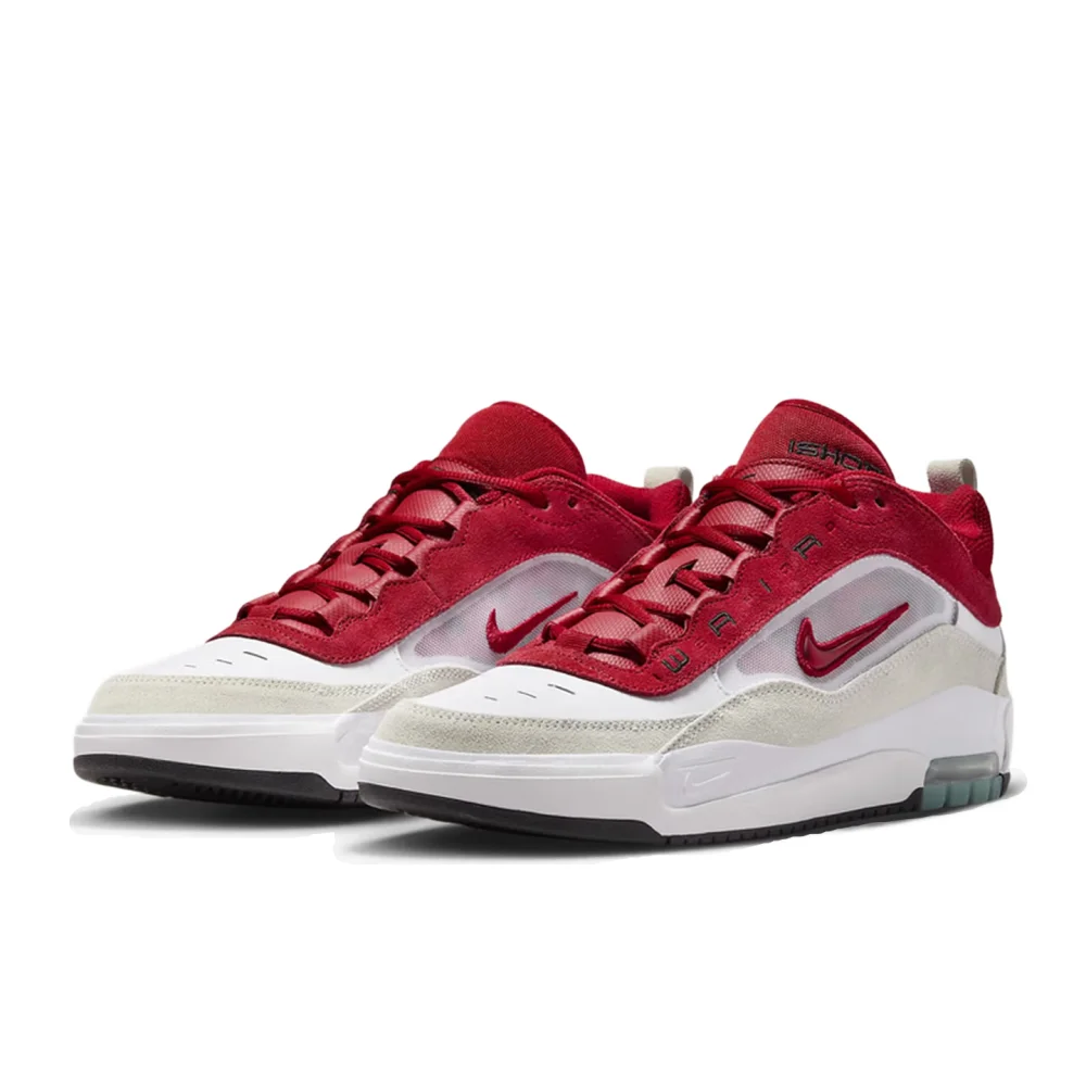 

Nike SB Ishod 2 Low-Top Skate Shoes Men's Red/White FB2393-100