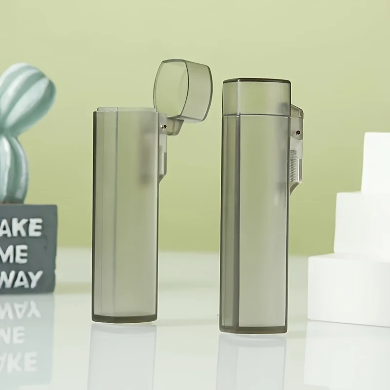 Portable Clear Plastic Toothpick Holder Mini Toothpick Case for Outdoor Travel Home Kitchen Restaurant Supplies