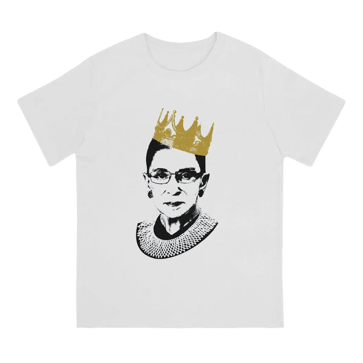 Ruth Bader Ginsburg  American Jurist Second Female Justice Creative TShirt for Men Notorious RBG  Round Collar Basic T Shirt