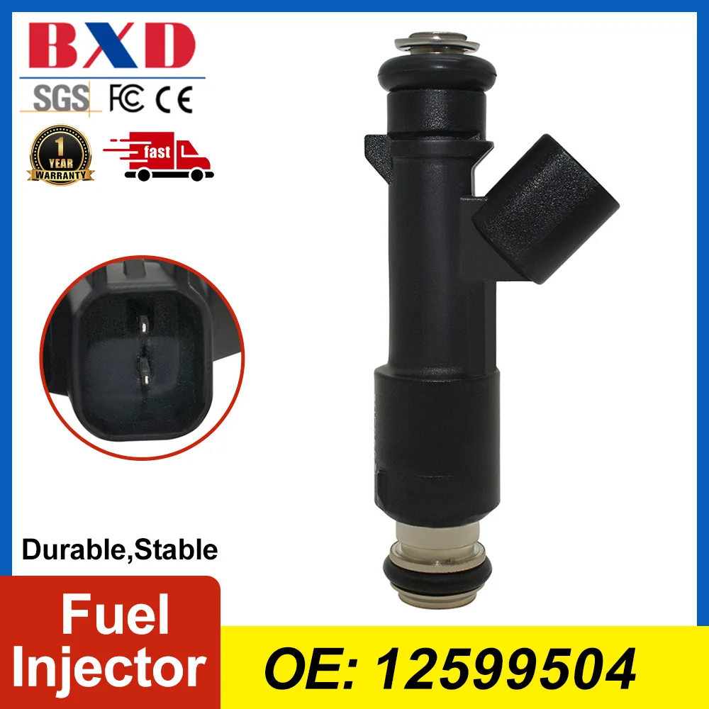 1/4PCS Fuel Injector 12599504 For Hummer H3 H3T GMC Canyon Envoy Chevrolet Colorado Trailblazer 2008-2012