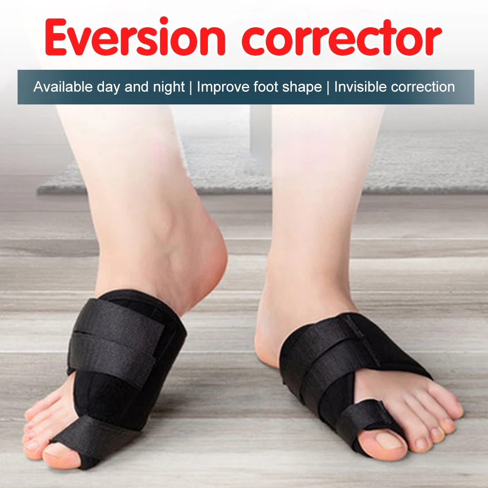 1 Paar Verstelbare Zachte Bunion Spalken Brace Grote Teen Stijltangen Afscheiders Teen Bretels Teen Correctie Spalk
