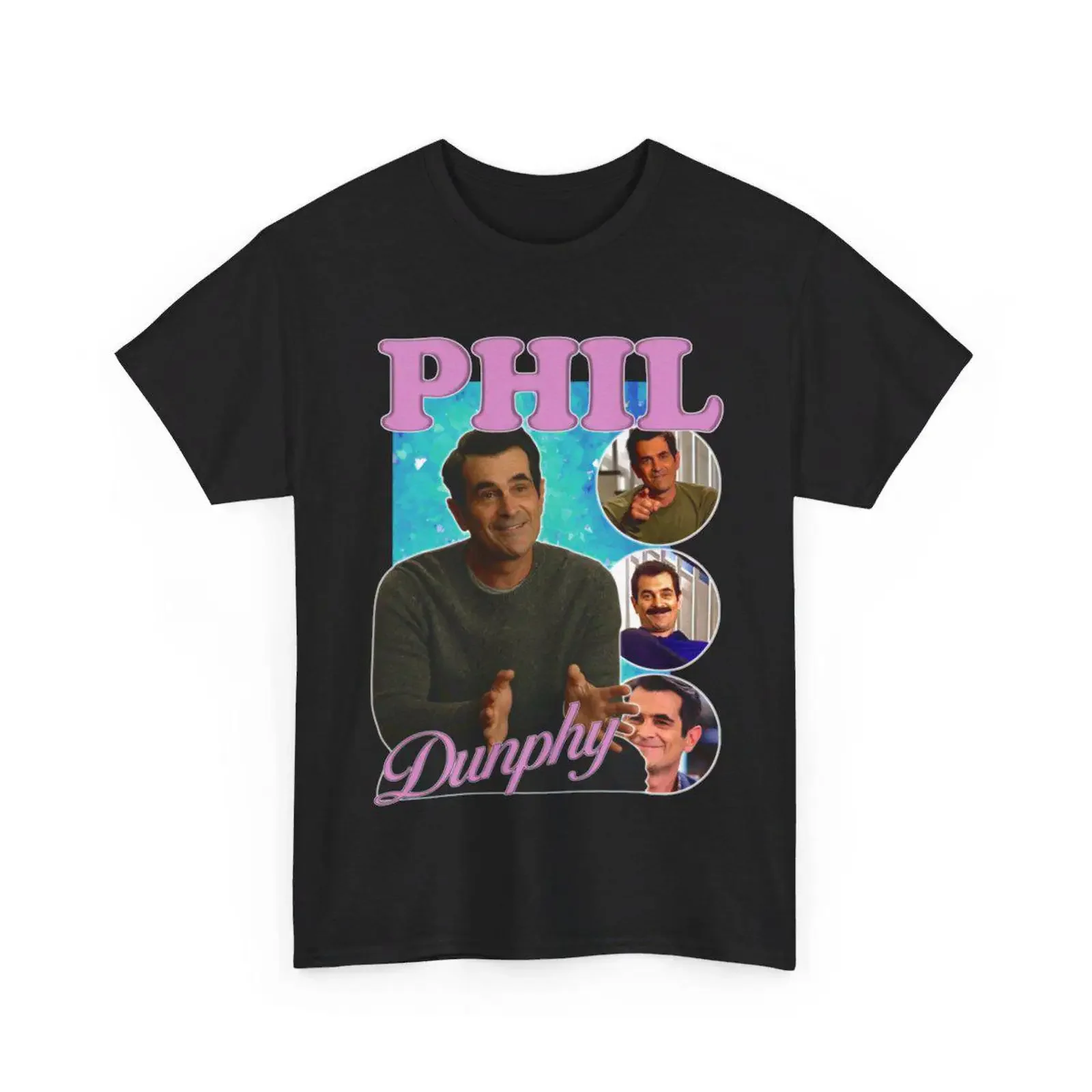 Vintage Phil Dunphy Homage Bootleg Modern Family T shirt vintage Washed Casual Unisex Slightly Stretched streetwear Breathable