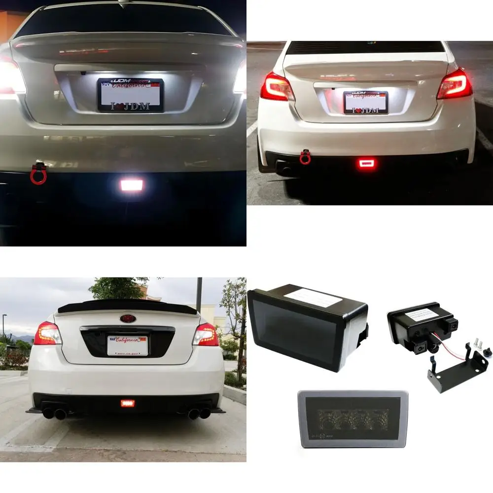 

3-in-1 LED Rear Fog Light Kit for Subaru Impreza WRX/STI & Crosstrek, Tail/Brake/Reverse Lights, with Wiring & Brackets