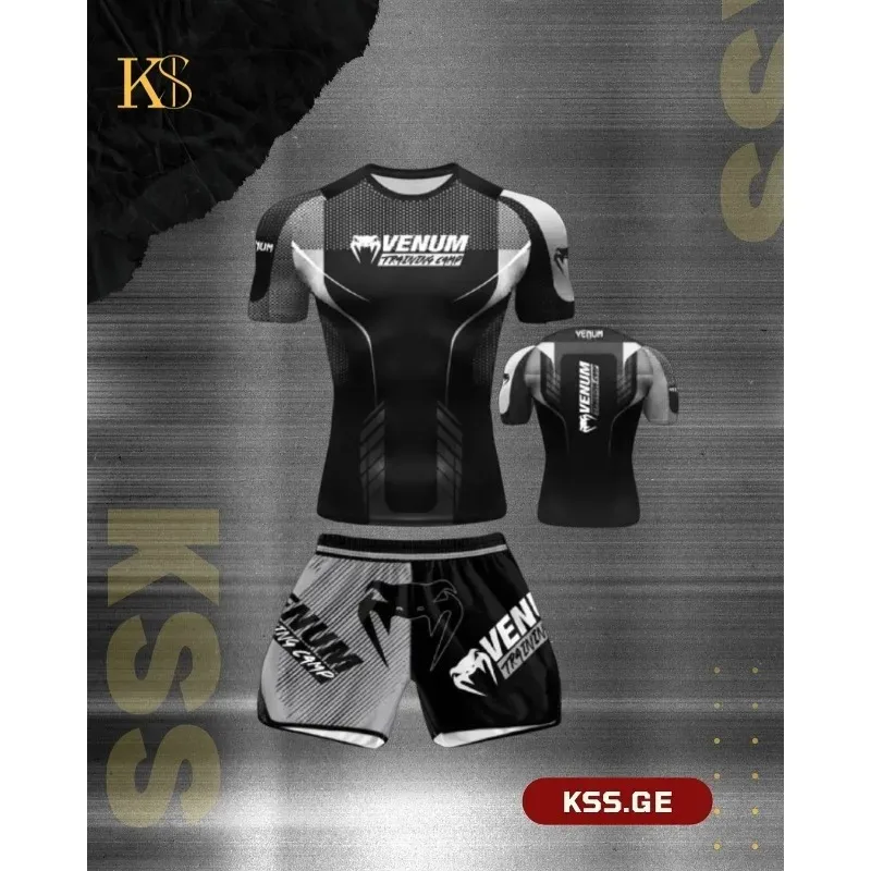 Best-Selling Outdoor Sports Casual Short-Sleeved Short-Pants Set for Men And Women Martial Arts Boxing Clothing