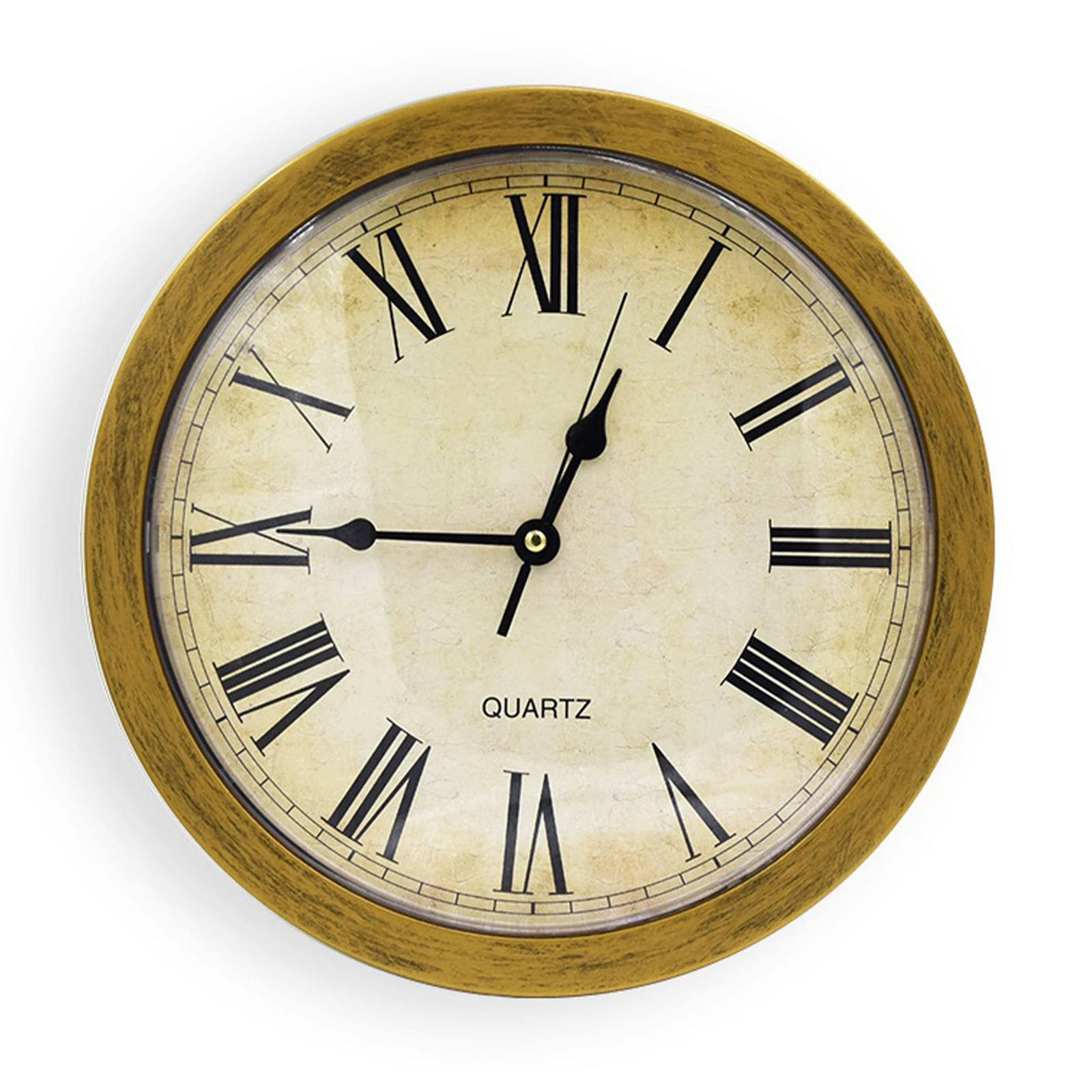 

Wall Clock with Hidden Safe 10-Inch Vintage Decor Clock Diversion Safe Wall Clock Safety Box for Cash Jewelry Keys Valueables