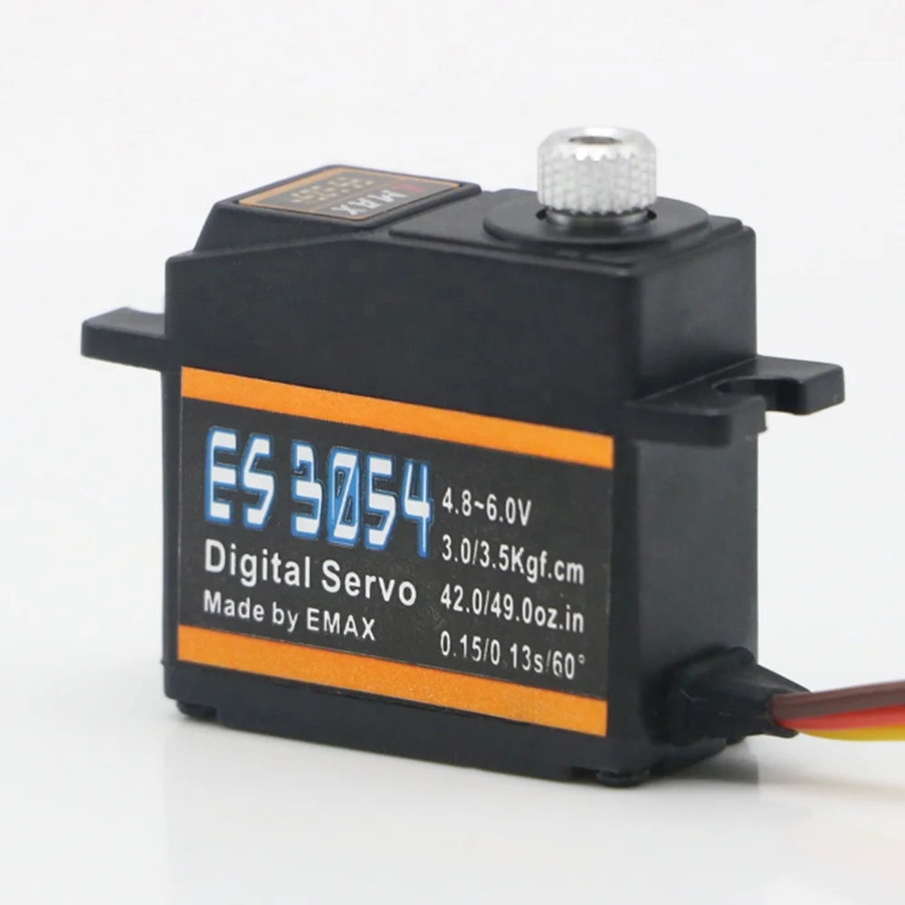 EMAX ES3054 17g Metal Gear Digital Servo 3.5kg 0.13sec 23T for RC Airplane Helicopter