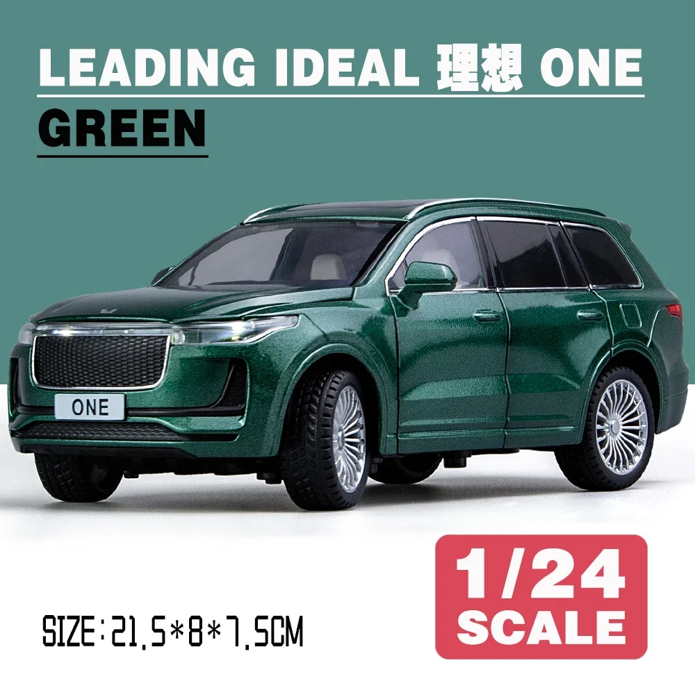 

Scale 1:24 LEADING IDEAL One SUV Metal Diecast Alloy Toys Cars Models Trucks For Boys Children Kids Vehicles Collectibles