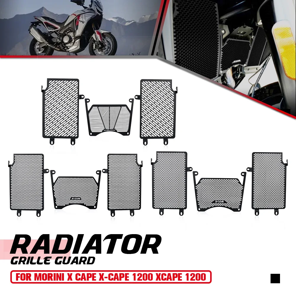 Motorcycle Accessories FIT For Morini X Cape X-Cape1200 XCape 1200 Radiator Guard Grille Grill Cooling Cover Protection parts