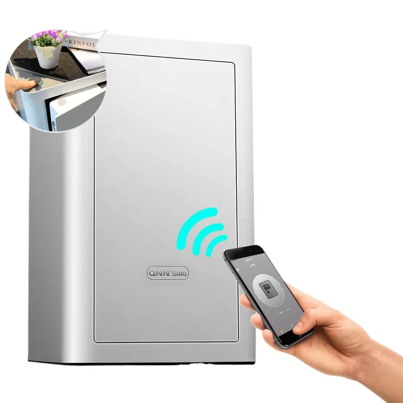 

Безопасный, зарядка мобильного телефона, Wi-Fi мониторинг, отпечаток пальца в офисе, открытие в один клик, цельнометаллический противоугонный сейф