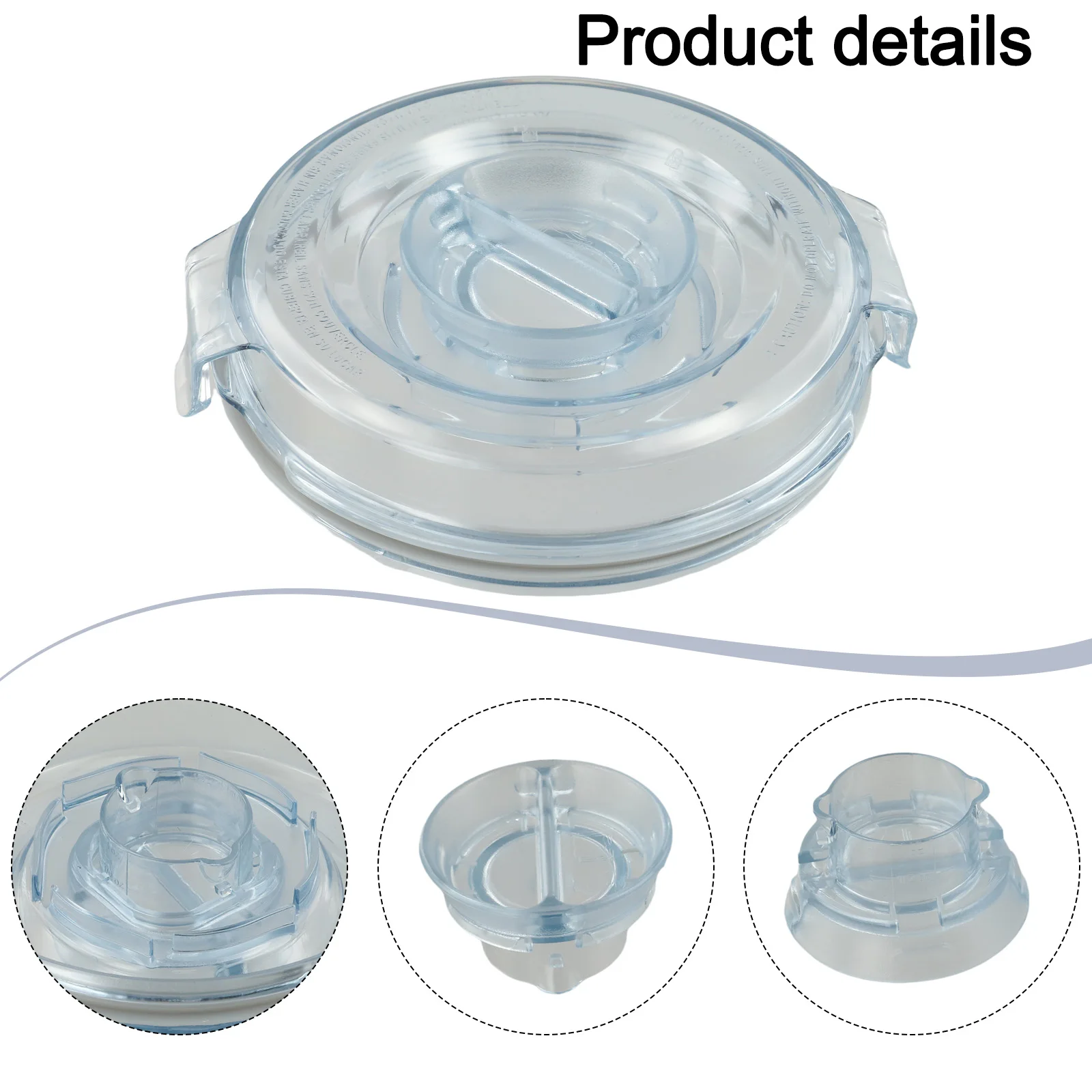 1pcs Water Kettle Lid For Vitamix For Ascent Series 64oz Low-Profile Container Lid A3500 A3300 A2500 Home Appliance Parts