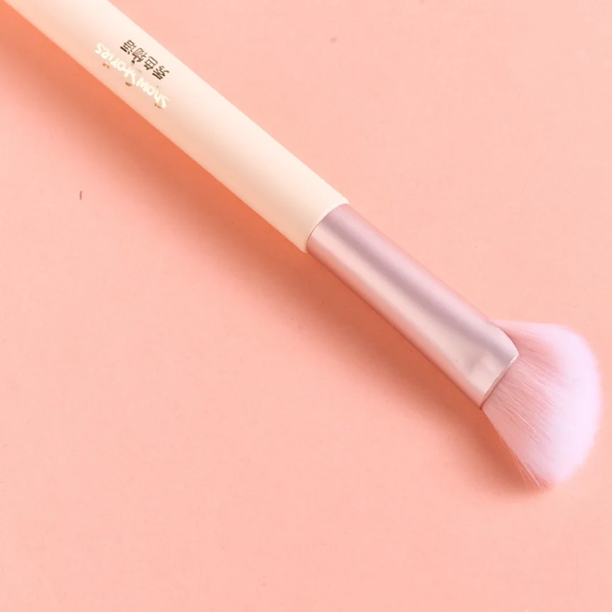 Makeup Brushes Set 5 Pcs Premium Synthetic Foundation Powder Concealers Eye shadows Blush Vegan Makeup Brushes