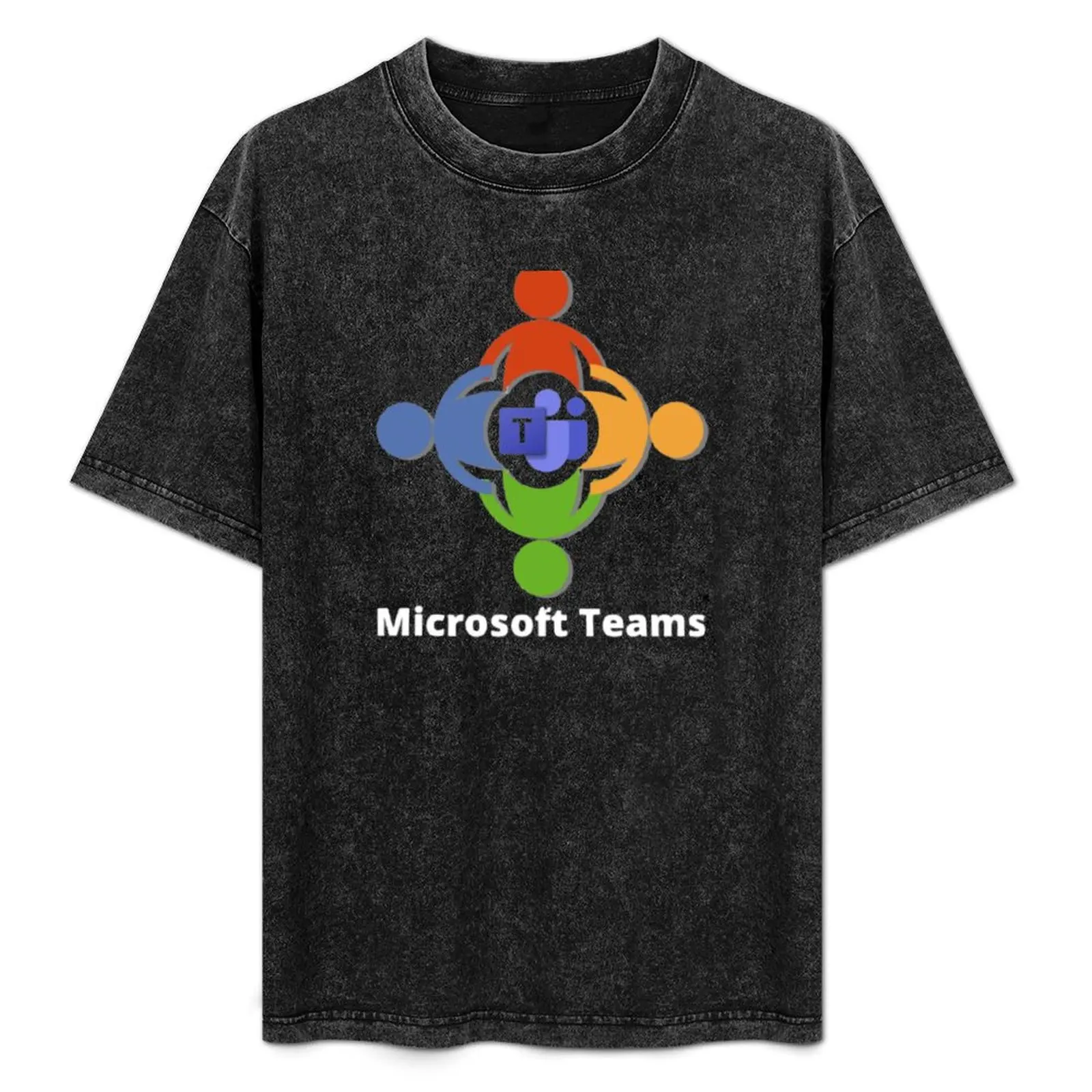 

Microsoft Teams T-Shirt Big Size Simple T-Shirt
