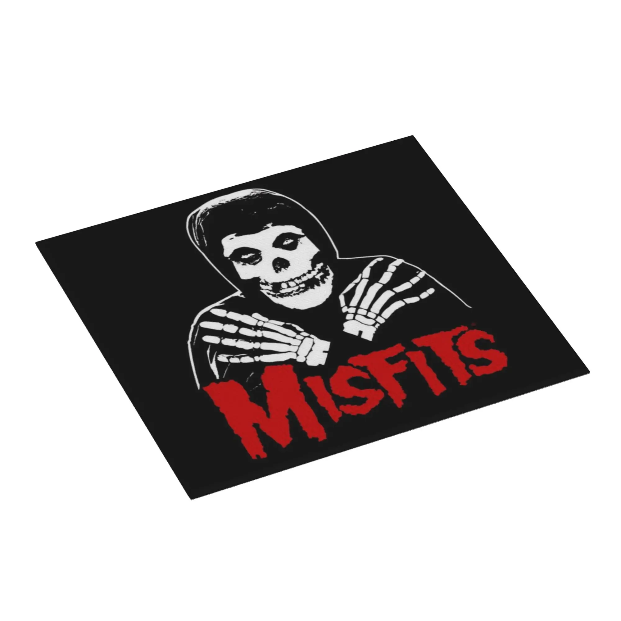 Drying Mat For Kitchen Punk Rock Band Misfits Water Absorbent Waterproof Reusable  On Slip Kitchen Counter Protector Mat