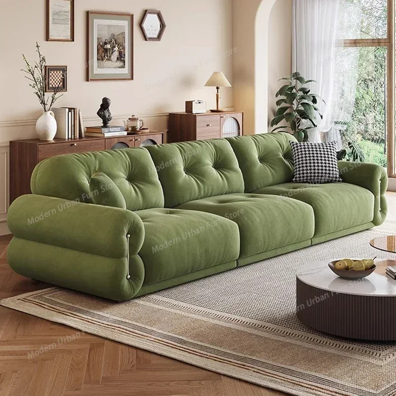 Classic Floor Living Room Sofas Lazy Scratch Protector Bedroom Relax Living Room Sofas European Lounge Divano Home Furniture