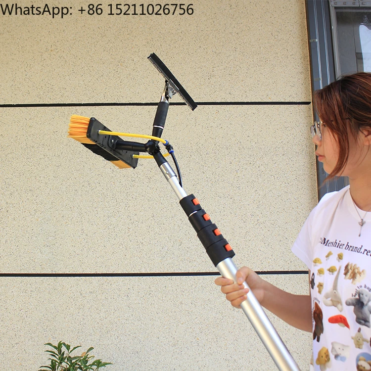 Best Telescopic 15m 10m 12ft 30ft Solar Panel Window Cleaning Brush Equipment Tools Products to Wash Clean Solar Panels