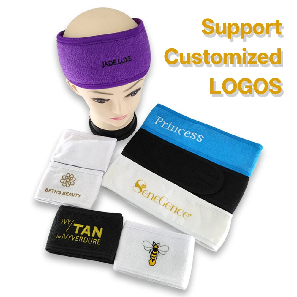 

Custom Logo Wholesale Face Wash Headband Makeup Yoga Sports Hair Band Postpartum Head Hoop New Style for Eu Us Amazon Oem