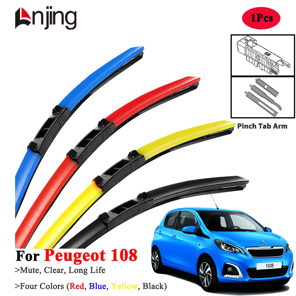 

LNJING Wiper Blade For Peugeot 108 2014-2022