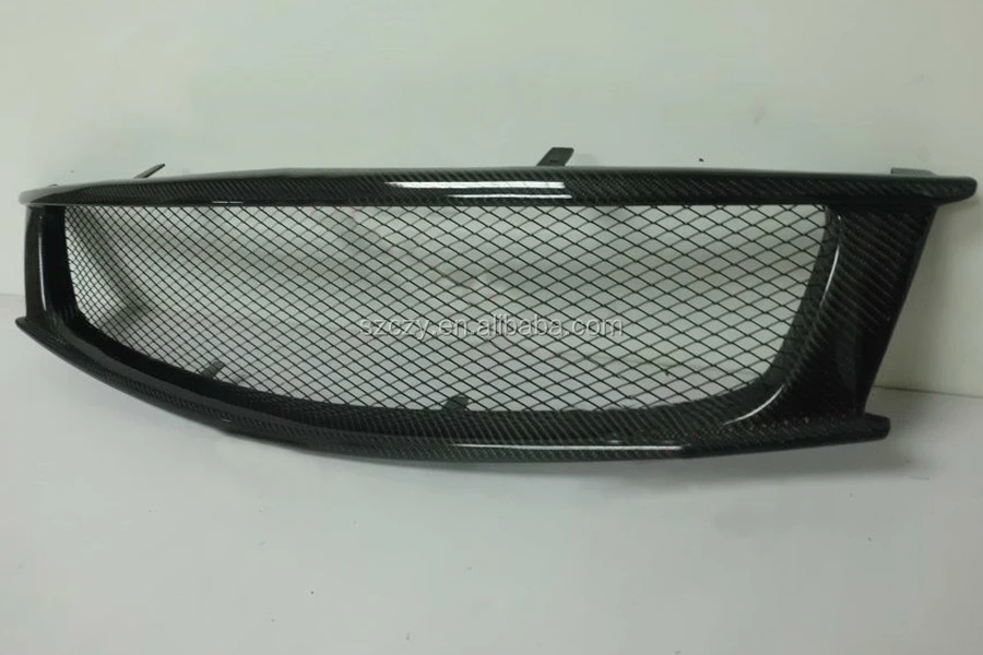 G37 Auto Parts Carbon Fiber Front Car Grille For Infiniti G37 2013 4D