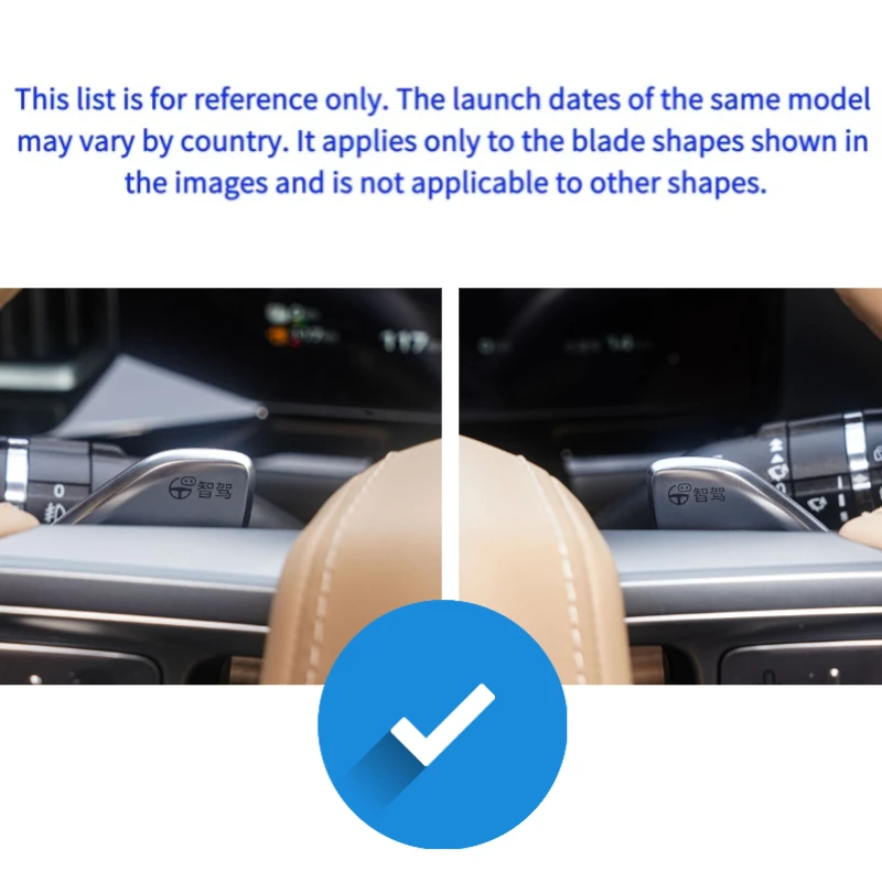 BYD Steering Wheel Paddle Shifter Extensions (2023-25)