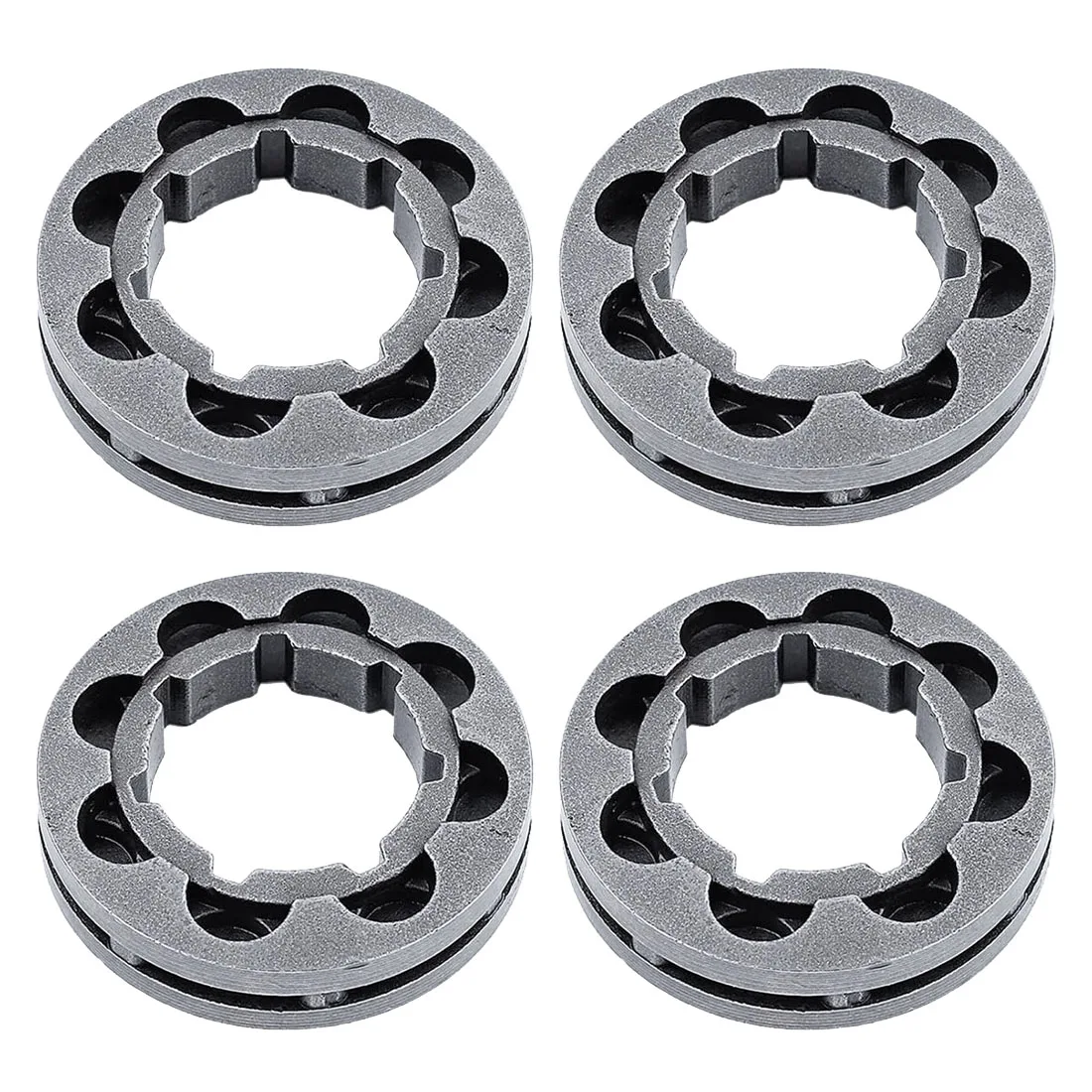 A08I 4Pcs 3/8 inch 8T Sprocket Rim for STIHL 064 066 088 090 MS660 MS880 Husqvarna 394 395 Chainsaw