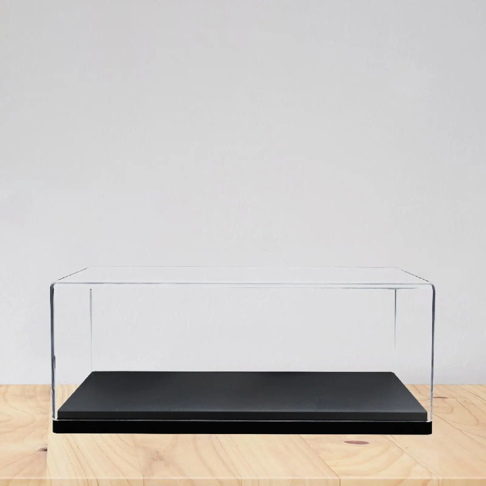 Vitrine en acrylique pour figurines d'action de voiture, artisanat avec base, souvenirs, 1/43