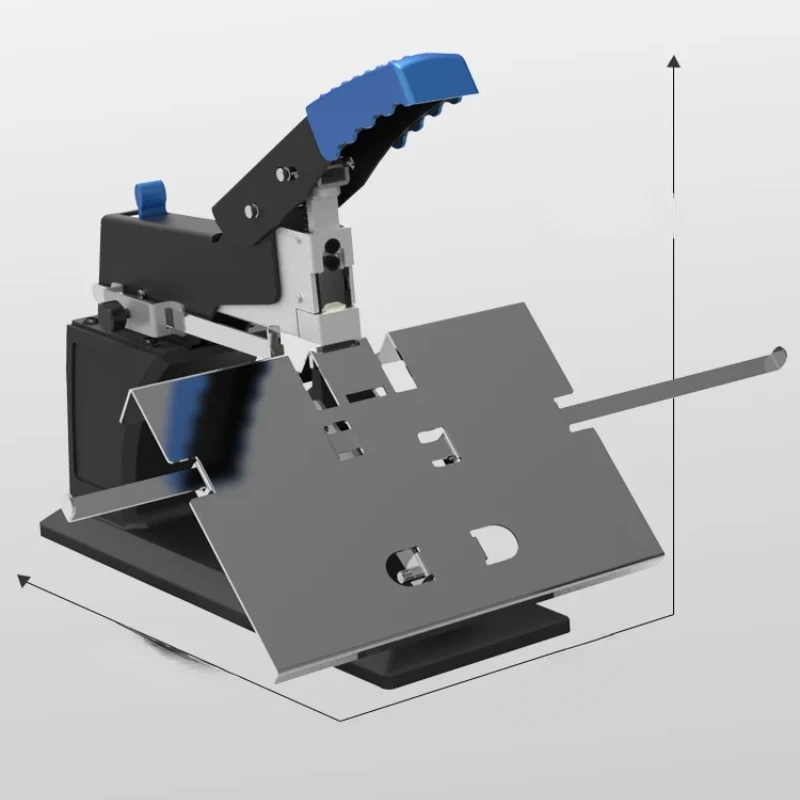 Manual and effortless bookbinding machine, horse riding stapler A3, horse riding flat nail A4, medium seam stapler, heavy-duty