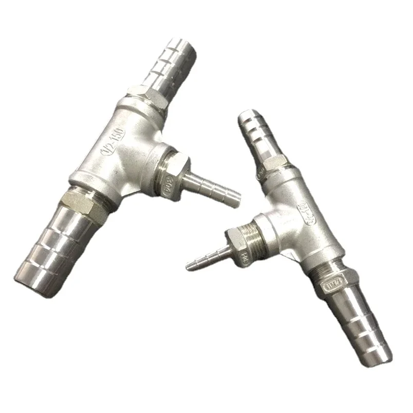 

8/10/12/14/16/19/20-32 мм тройник-редуктор для шланга, 3-ходовой сборный разветвитель, соединительная муфта из нержавеющей стали 304, соединительная муфта