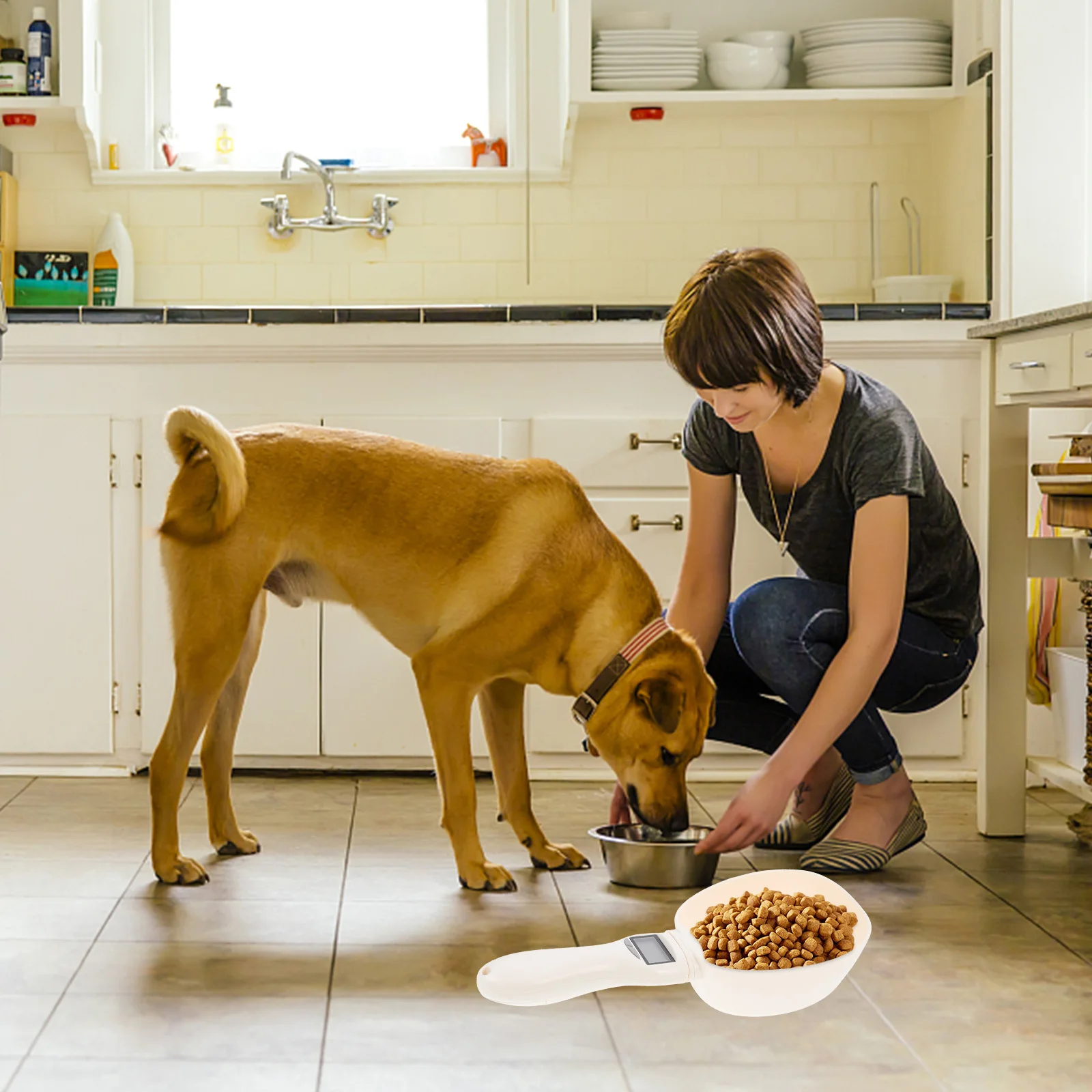 

250Ml Electronic Scale Spoon Digital Measuring Spoon for Home Kitchen Pet Food Baking Ingredients High Precision Clear Display