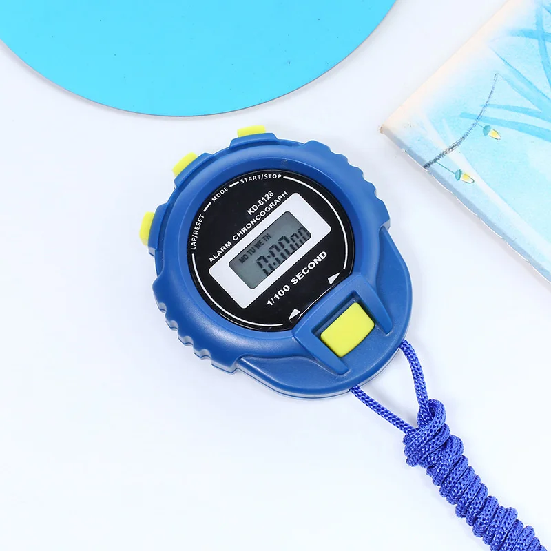 20PCS Kd-6128 Track and Field Sports Watch Electronic Teaching Run Watch Referee Single Track Student Competition Stop Watch