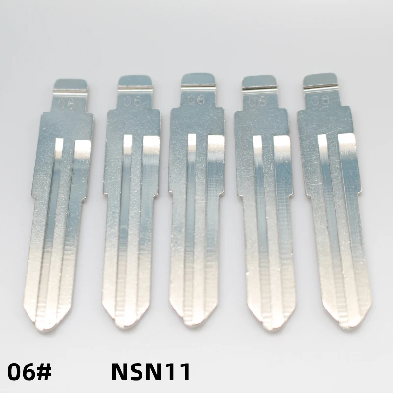 

OEM 30Pcs 06# NSN11 Metal Blank Uncut Remote Key Blade For Nissan Bluebird Cedric Cefiro For Keydiy KD Xhorse VVDI JMD