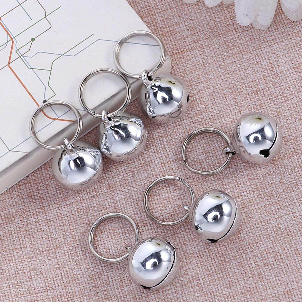 

5 PCS Pet Bell Accessories Platinum Gold Bells Tracking Device Copper Cat Dog Christmas