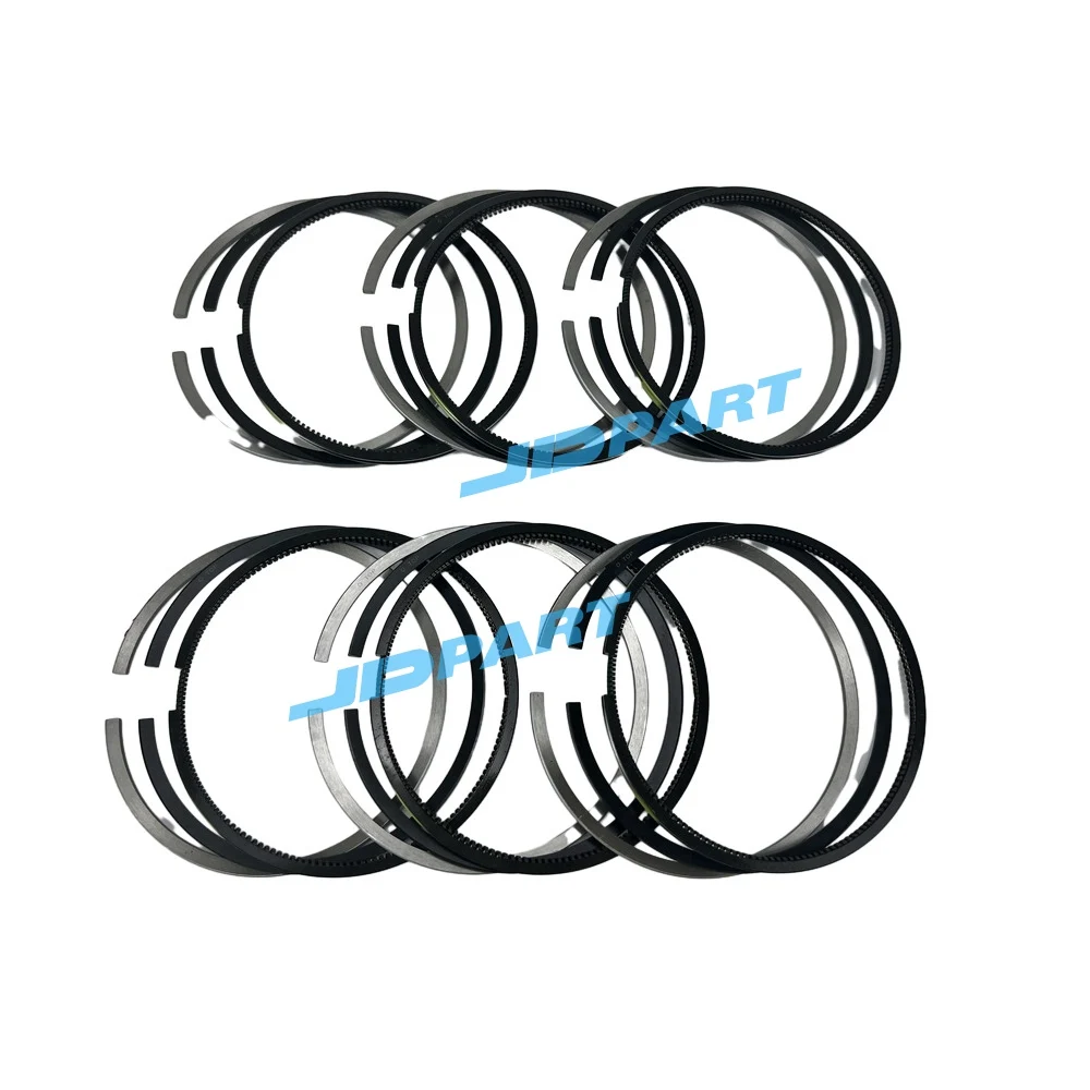 6BT Piston Rings Set 3802750 For Cummins Excavator Engine Parts