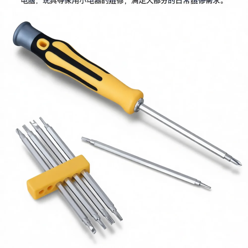 Handy Manual Screwdriver Set Special Bits Kit U Shaped Phillips Torx Slot Head For Household Maintenance Mechanics