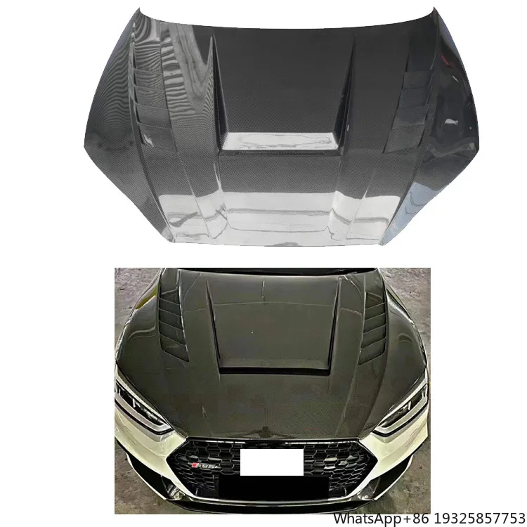 Factory Sale Upgrade Car Engine Bonnet Carbon Fiber Hood for  A5 S5 RS5 B9 2017-2025