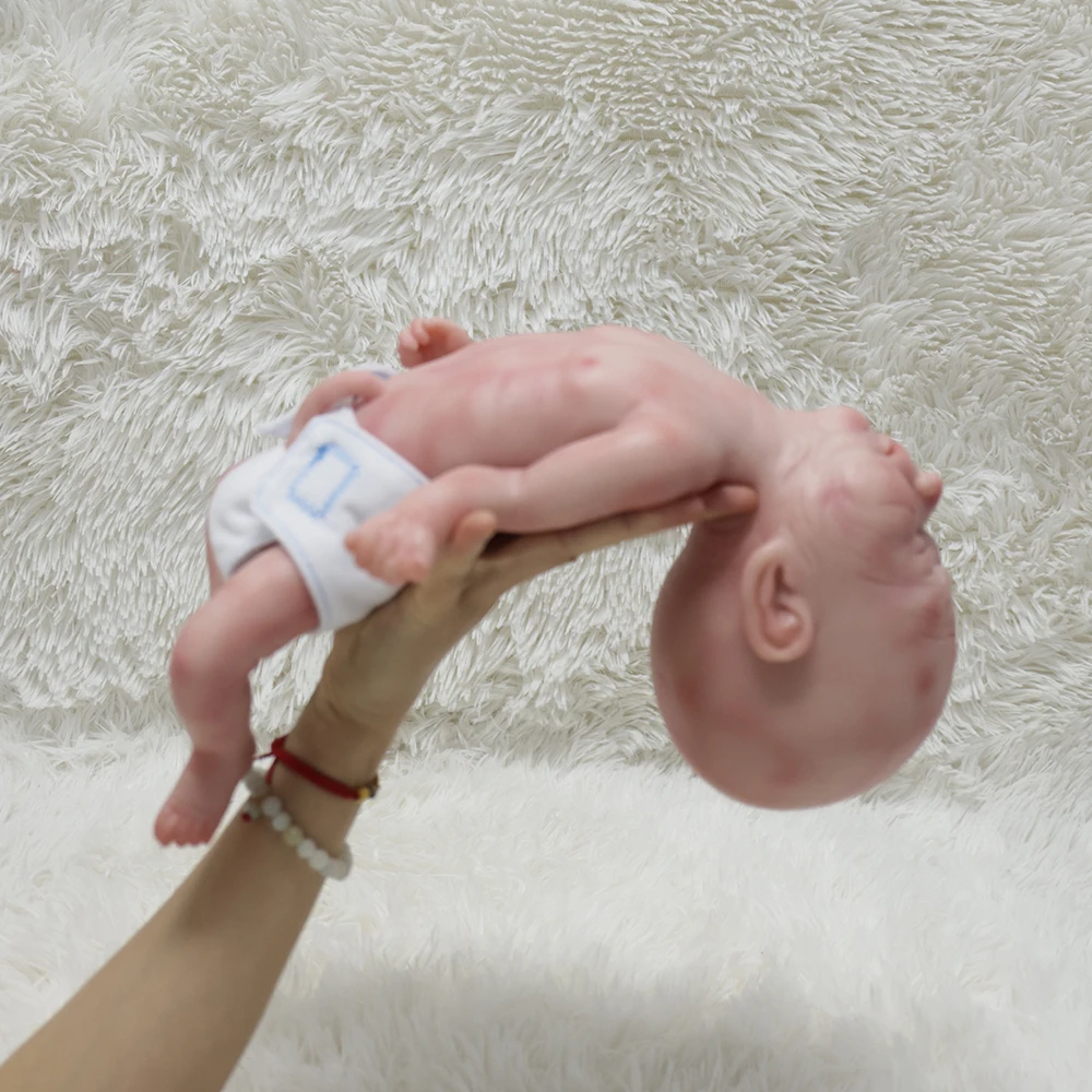 COSDOLL 16 pulgadas 1650g 100% muñecas Reborn de silicona de cuerpo completo muñecas realistas para bebés recién nacidos niños muñeca suave DIY Kit de juguetes para niños en blanco