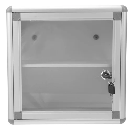 Imagen 1 del producto Botiquín de primeros auxilios de aluminio multicapa, caja de medicinas, montaje en pared, almacenamiento con cerradura, pastillero profesional, suministros médicos de emergencia