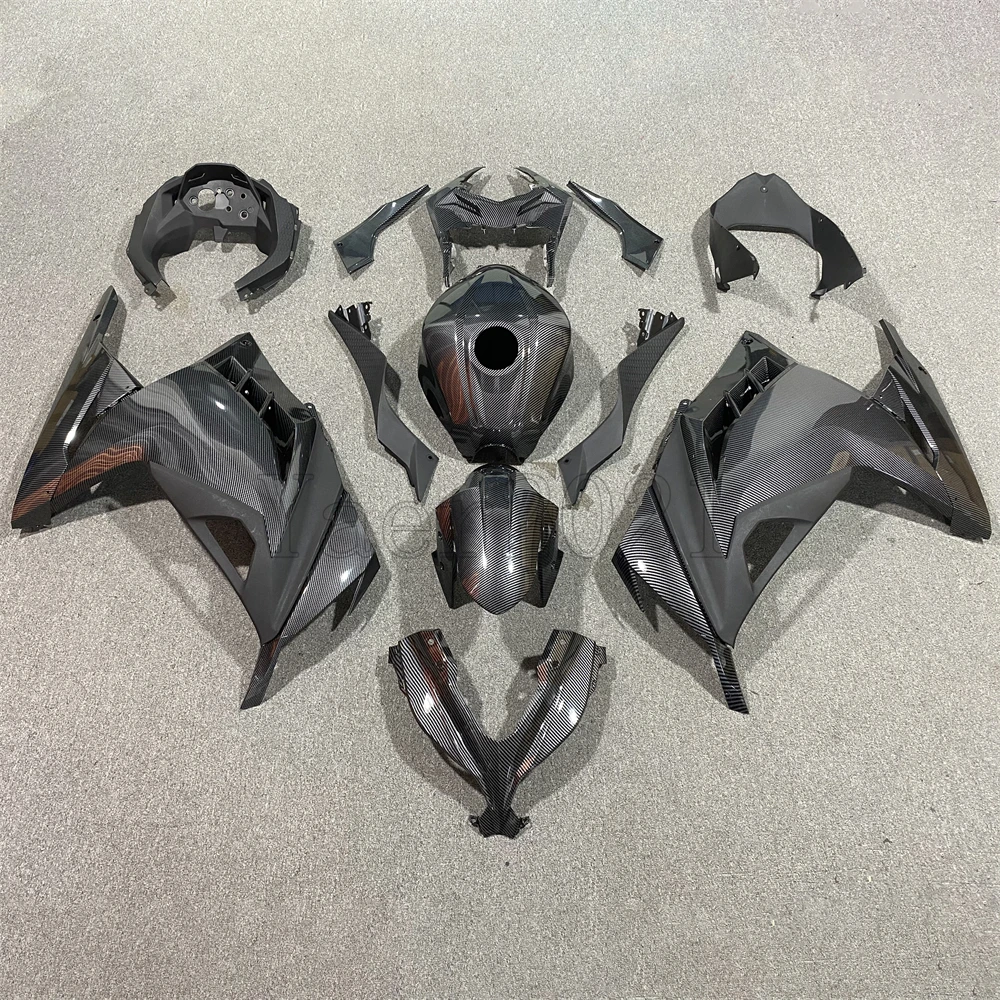 NINJA300 2013, 2014, 2015, 2016, 2017 motorcycle carbon brazing fairing kit body suit high quality ABS injection molding