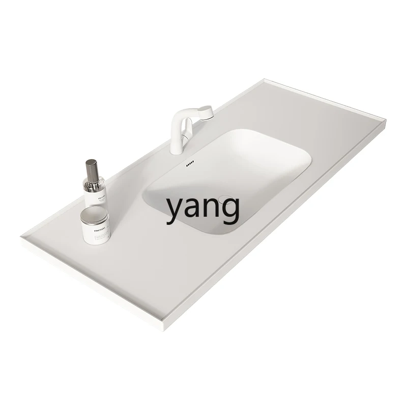 CX integrated basin washbasin, separate countertop, skin-feeling artificial stone washbasin, bathroom combination washbasin