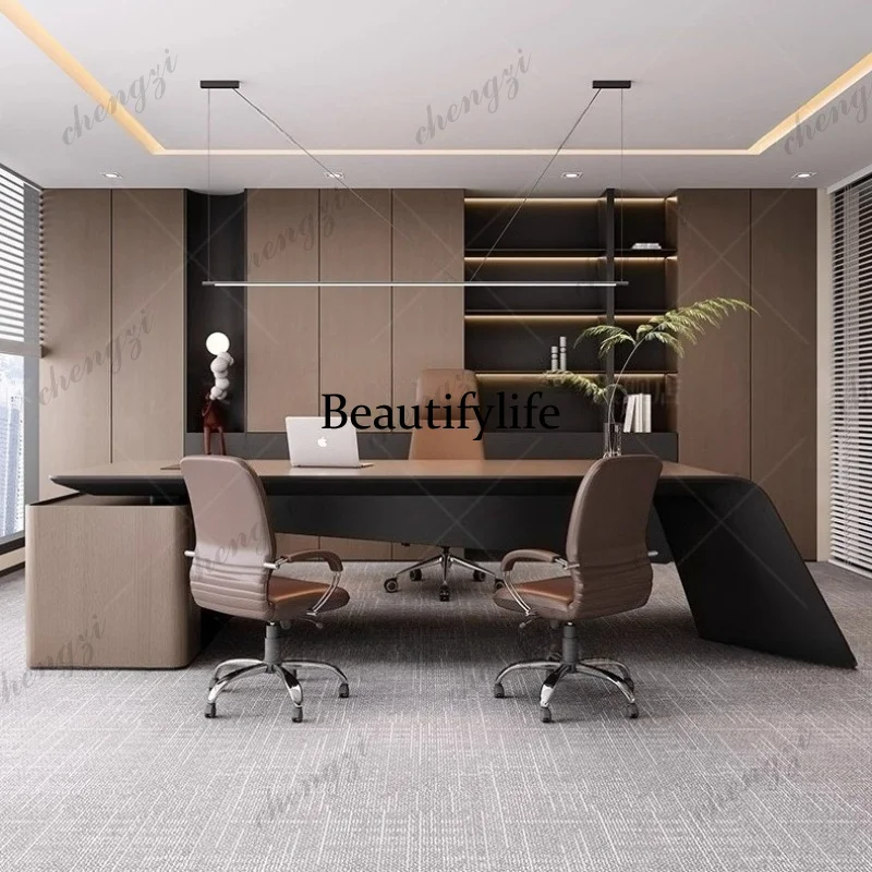 A68  Accessories Computer Workshop Table Student Executive L Shaped Organizer Bureaux Corner Office Supplies desk