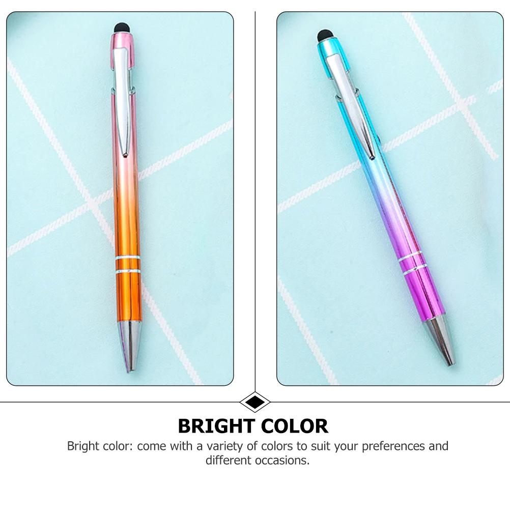 6 قطع من أقلام الكتابة الرائعة للاستخدام اليومي، قلم حبر جاف للمكتب، امتحان الطالب الأساسية، أقلام عصرية ناعمة، قلم كتابة مكتبي